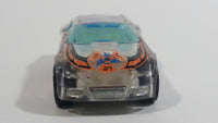 2007 Hot Wheels X-Raycers Stockar Clear Die Cast Toy Car Vehicle