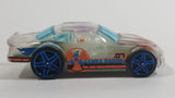 2007 Hot Wheels X-Raycers Stockar Clear Die Cast Toy Car Vehicle