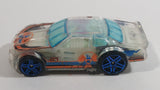 2007 Hot Wheels X-Raycers Stockar Clear Die Cast Toy Car Vehicle