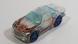 2007 Hot Wheels X-Raycers Stockar Clear Die Cast Toy Car Vehicle