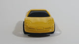 2000 Hot Wheels Corvette Yellow Die Cast Toy Car Vehicle McDonald's Happy Meal