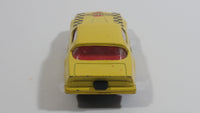 HTF Zee Zylmex Dyna Wheels Pontiac Firebird Esprit "Guards" Yellow D93 Die Cast Toy Race Car Vehicle 1/64 Scale