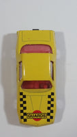 HTF Zee Zylmex Dyna Wheels Pontiac Firebird Esprit "Guards" Yellow D93 Die Cast Toy Race Car Vehicle 1/64 Scale
