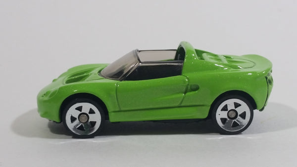 2000 Hot Wheels Lotus Elise Metalflake Lime Green Die Cast Toy Car Vehicle McDonald's Happy Meal