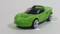 2000 Hot Wheels Lotus Elise Metalflake Lime Green Die Cast Toy Car Vehicle McDonald's Happy Meal