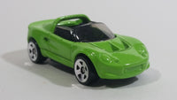 2000 Hot Wheels Lotus Elise Metalflake Lime Green Die Cast Toy Car Vehicle McDonald's Happy Meal