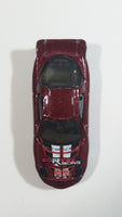 2007 Hot Wheels All Stars Pontiac IROC Firebird Metalflake Burgundy Die Cast Toy Race Car Vehicle