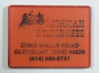 Mohican Wilderness Glenmont, Ohio Orange Fridge Magnet 1 5/8" x 2 1/8"