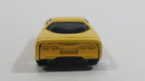 2000 Hot Wheels Corvette Yellow Die Cast Toy Car Vehicle McDonald's Happy Meal