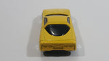 2000 Hot Wheels Corvette Yellow Die Cast Toy Car Vehicle McDonald's Happy Meal