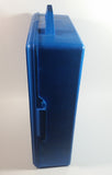 2005 Hot Wheels 48 Car Carrying Case Blue Plastic Container