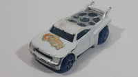 2005 Hot Wheels AcceleRacers Bassline White Die Cast Toy Car Vehicle - McDonalds Happy Meal