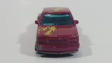 1999 Hot Wheels House Calls Customized C3500 Truck Jerry's Electric Pearl Magenta Die Cast Toy Car Vehicle