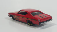 2013 Hot Wheels HW Showroom Heat Fleet '69 Chevelle SS 396 Red Die Cast Toy Muscle Car Vehicle