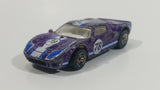 2001 Hot Wheels Ford GT - 40 #78 Purple Die Cast Toy Race Car Vehicle