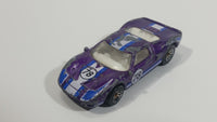 2001 Hot Wheels Ford GT - 40 #78 Purple Die Cast Toy Race Car Vehicle