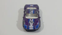 2001 Hot Wheels Ford GT - 40 #78 Purple Die Cast Toy Race Car Vehicle