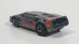 1986 Hot Wheels Crack-Ups Exotic (side crash) Side Grinder Black Die Cast Toy Car Vehicle Hong Kong