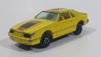 Yatming Ford Mustang Pace Car No. 1028 Yellow Die Cast Toy Muscle Race Car Vehicle