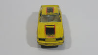 Yatming Ford Mustang Pace Car No. 1028 Yellow Die Cast Toy Muscle Race Car Vehicle