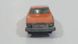 Extremely Rare HTF Vintage 1970s Yatming Volvo 244 DL No. 1058 Orange Die Cast Toy Car Vehicle with Opening Doors - Hong Kong