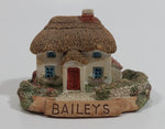 Baileys Miniature English Cottage House Building Resin Decoration