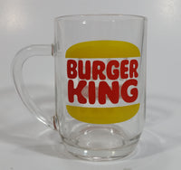 Vintage Hires Root Beer Soda Pop Beverage Burger King Restaurants Clear Large Round Glass Mug