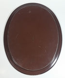 Vintage 1970s Pepsi Cola "Lady Gibson" Oval Brown Border Beverage Metal Serving Tray
