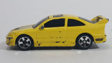 2001 Hot Wheels Honda Civic Yellow Die Cast Toy Car Vehicle McDonald's Happy Meal