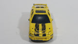 2001 Hot Wheels Honda Civic Yellow Die Cast Toy Car Vehicle McDonald's Happy Meal