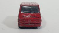 Corgi Transit Van Pointers Real Food Fast Red Die Cast Toy Car Postal Vehicle Made in Gt. Britain