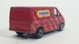 Corgi Transit Van Pointers Real Food Fast Red Die Cast Toy Car Postal Vehicle Made in Gt. Britain