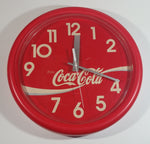 1992 Ritway Inc. Coca-Cola Coke Soda Pop Red Round Circular 14" Clock Collectible