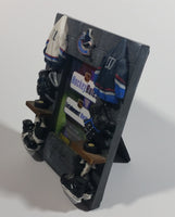 ELBY Hockey Rules NHL Ice Hockey Vancouver Canucks Team Themed 4 1/4" x "5 1/4" Resin 3D Decorative Picture Photo Frame