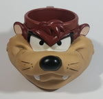 1992 Warner Bros. Looney Tunes Taz Tasmanian Devil Plastic Coffee Cup Mug Cartoon Collectible