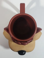 1992 Warner Bros. Looney Tunes Taz Tasmanian Devil Plastic Coffee Cup Mug Cartoon Collectible