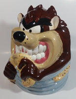 Tindex Warner Bros. Looney Tunes Taz Tasmanian Devil 9 1/2" Tall Ceramic Cookie Jar Cartoon TV Show Collectible