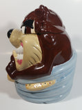 Tindex Warner Bros. Looney Tunes Taz Tasmanian Devil 9 1/2" Tall Ceramic Cookie Jar Cartoon TV Show Collectible