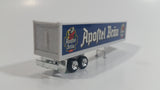 Rare Golden Wheels Apostel Brau Beer White and Blue Semi Trailer Plastic Die Cast Toy Car Vehicle