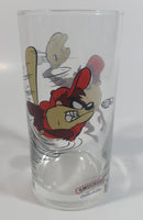 1998 Smucker's Collectables Warner Bros. Baseball Themed Taz Tasmansian Devil Cartoon Character Small Drinking Glass