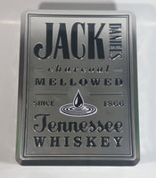 Limited Edition Jack Daniels Tennessee Whiskey Charcoal Mellowed Since 1866 Tin Container - No Alcohol - Empty