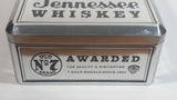 Limited Edition Jack Daniels Tennessee Whiskey Charcoal Mellowed Since 1866 Tin Container - No Alcohol - Empty