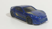 2016 Hot Wheels Scion FR-S Dark Blue Die Cast Toy Car Vehicle