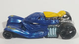 2015 Hot Wheels City Street Beasts Tombs Up Blue Die Cast Toy Car Vehicle R1192