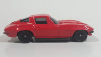 2016 Hot Wheels Fast and Furious '66 Chevy Corvette Red Die Cast Toy Car Vehicle 1/55 Scale