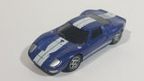 2016 Hot Wheels Fast and Furious Ford GT-40 Dark Blue Die Cast Toy Car Vehicle 1/55 Scale