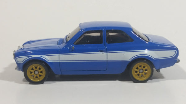 2016 Hot Wheels Fast and Furious '70 Ford Escort Rs 1800 MK1Blue Die Cast Toy Car Vehicle 1/55 Scale