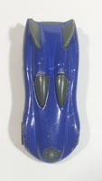 1994 McDonald's Hot Wheels Turbine 4-2 #5 Blue Die Cast Toy Car - Happy Meal