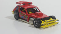 1982 Hot Wheels Greased Gremlin Red and Yellow Die Cast Toy Car Vehicle