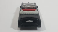 New Ray City Cruisers 1955 Buick Century Convertible 1/43 Scale Black and White Die Cast Toy Car Vehicle - Missing Front Bumper